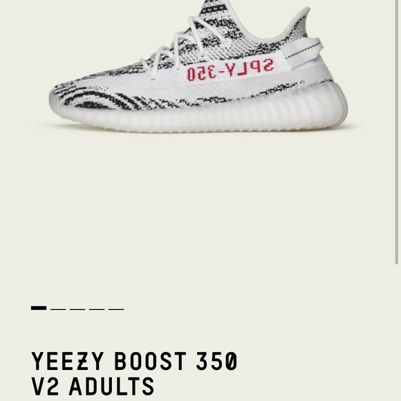 YEZZY 350 V2 zebra - Picture 2 of 3